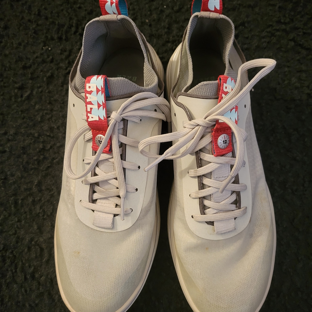 Bala Men's Cream and Gray Sneakers